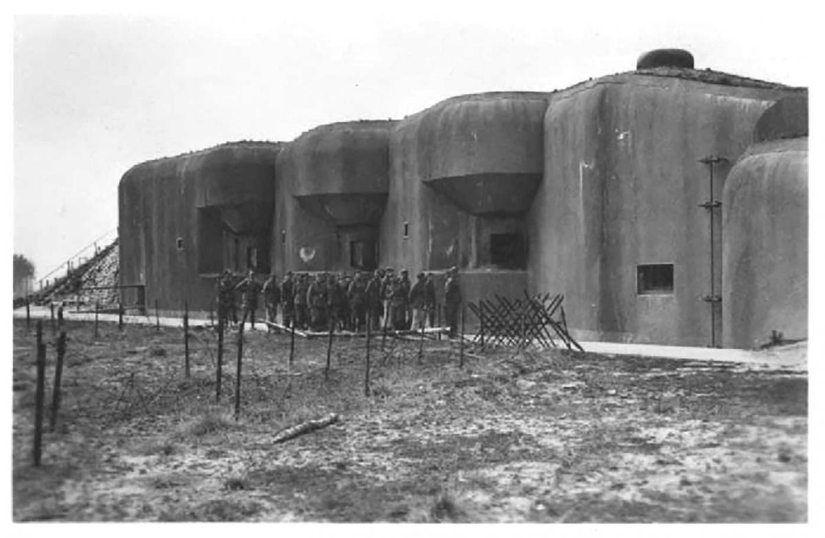 Ligne Maginot - SIMSERHOF - (Ouvrage d'artillerie) - Le bloc 6