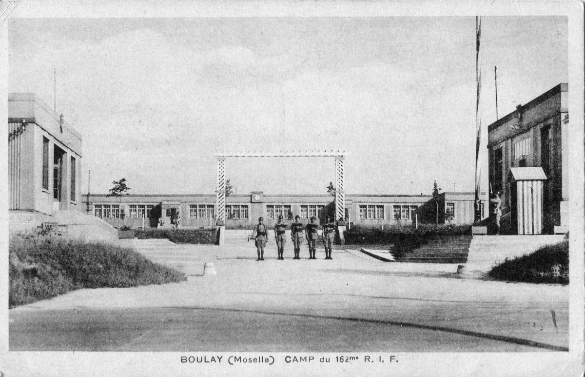 Ligne Maginot - Camp de sureté de BOULAY - Entrée du camp