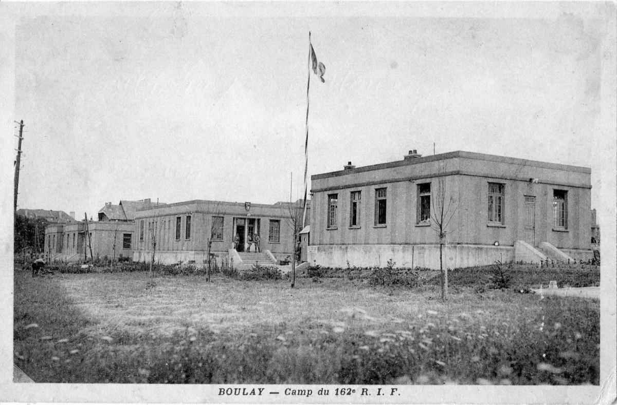 Ligne Maginot - BOULAY - (Camp de sureté) - Bâtiments métalliques à l'entrée du camp
Le poste de police