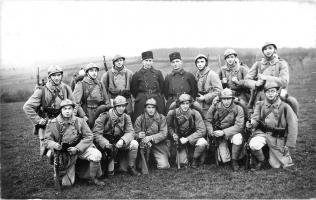 Ligne Maginot - 168° Régiment d'Infanterie de Forteresse - Soldats du 168° RIF - Photo prise au camp Bitche