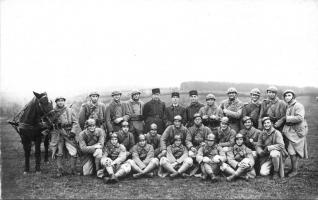Ligne Maginot - 168° Régiment d'Infanterie de Forteresse - Soldats du 168° RIF - Photo prise au camp Bitche