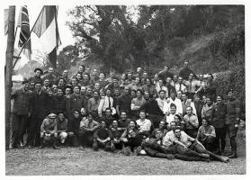 Ligne Maginot - 96° Bataillon Alpin de Forteresse - Photo prise en aout 1939 