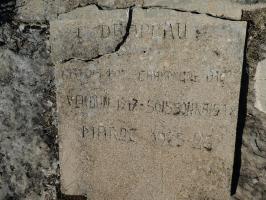 Ligne Maginot - SERENA (Casernement) - Stèle à la gloire des tirailleurs algériens lors de la guerre de 14-18