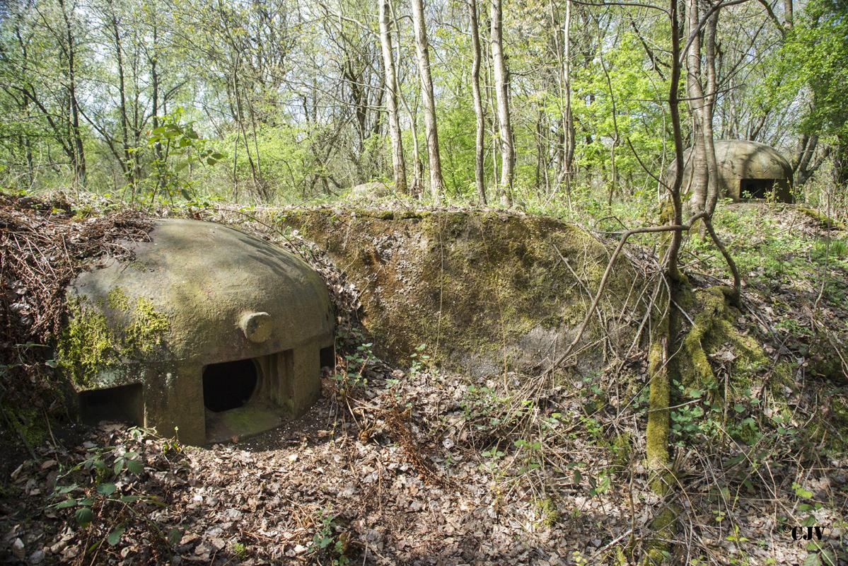 Ligne Maginot - SCHIESSECK - (Ouvrage d'artillerie) -   Bloc 2 