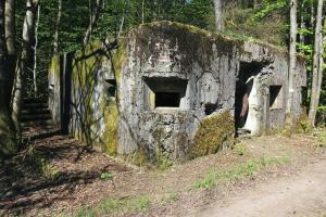 Ligne Maginot - LUTZELHARDT - (Poste GRM - Maison Forte) - Vue depuis le coté ennemi