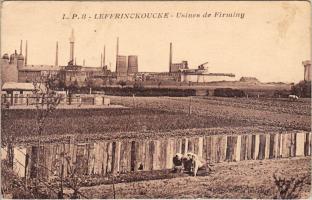 Ligne Maginot - Aciéries et Forges de Firminy - L'usine des Dunes à Leffrinckoucke
Carte postale