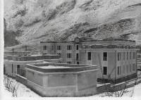 Ligne Maginot - LANTOSQUE - CASERNE MAUD'HUY - (Camp de sureté) - Le quartier Maud'huy en février 1935 , occupé à cette période par le 20° BCA