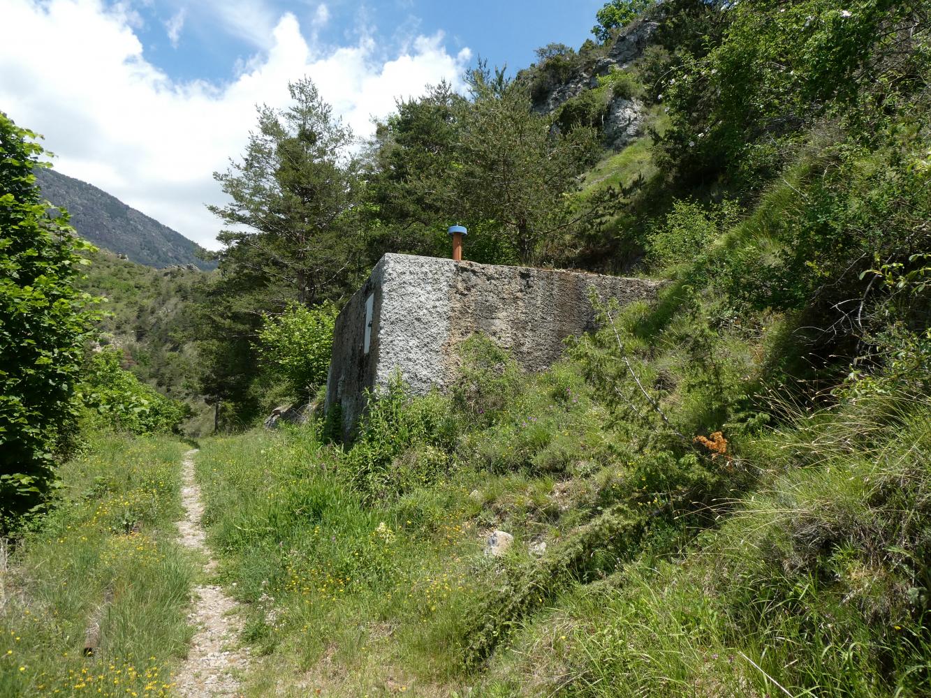 Ligne Maginot - RIMPLAS (Captage de source) (Divers) - Deuxième réservoir qui alimente le village et la caserne.