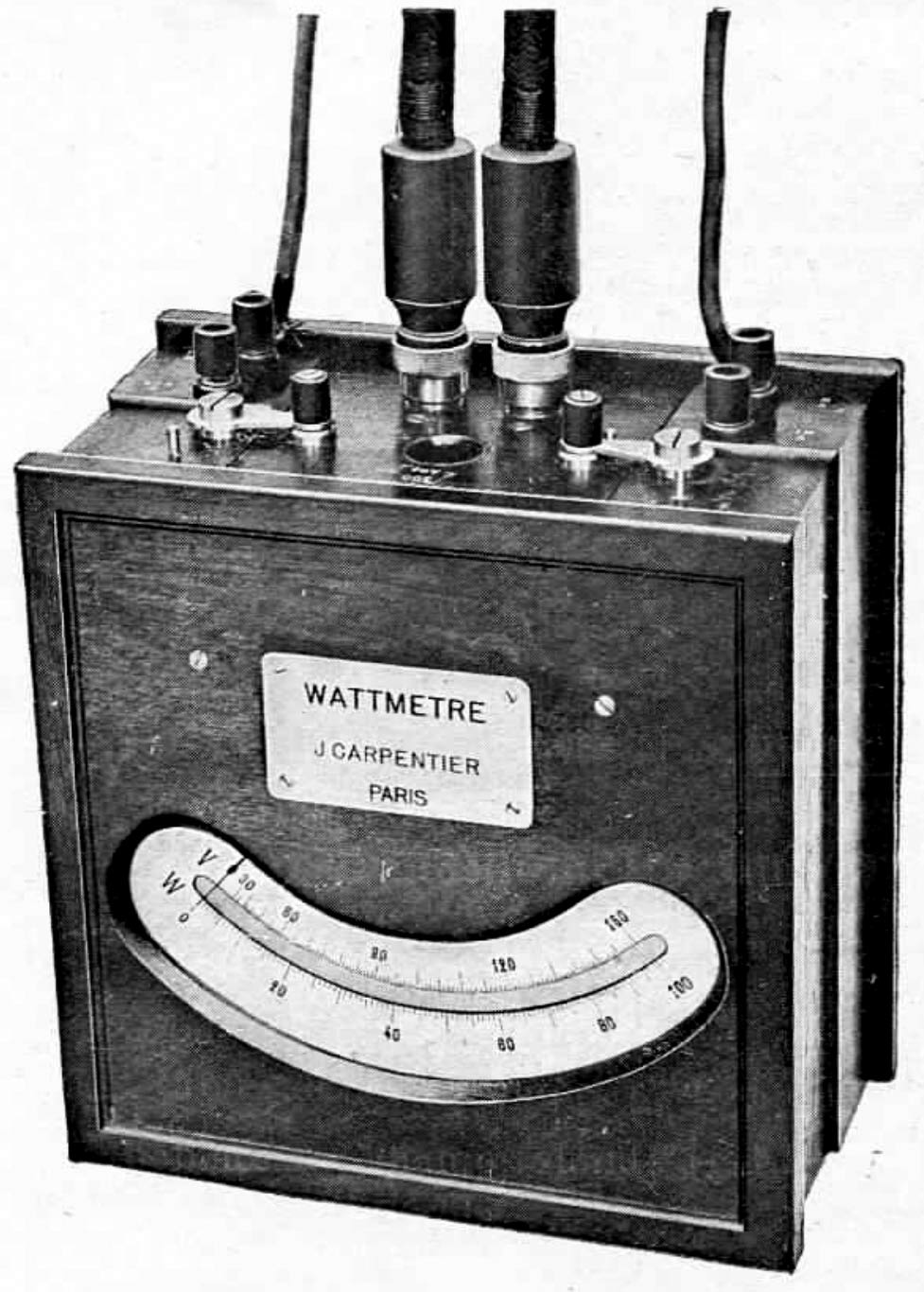 Ligne Maginot - Ateliers Jules Carpentier - Voltmètre-wattmetre de précision
Catalogue des Ateliers Jules Carpentier de 1920 