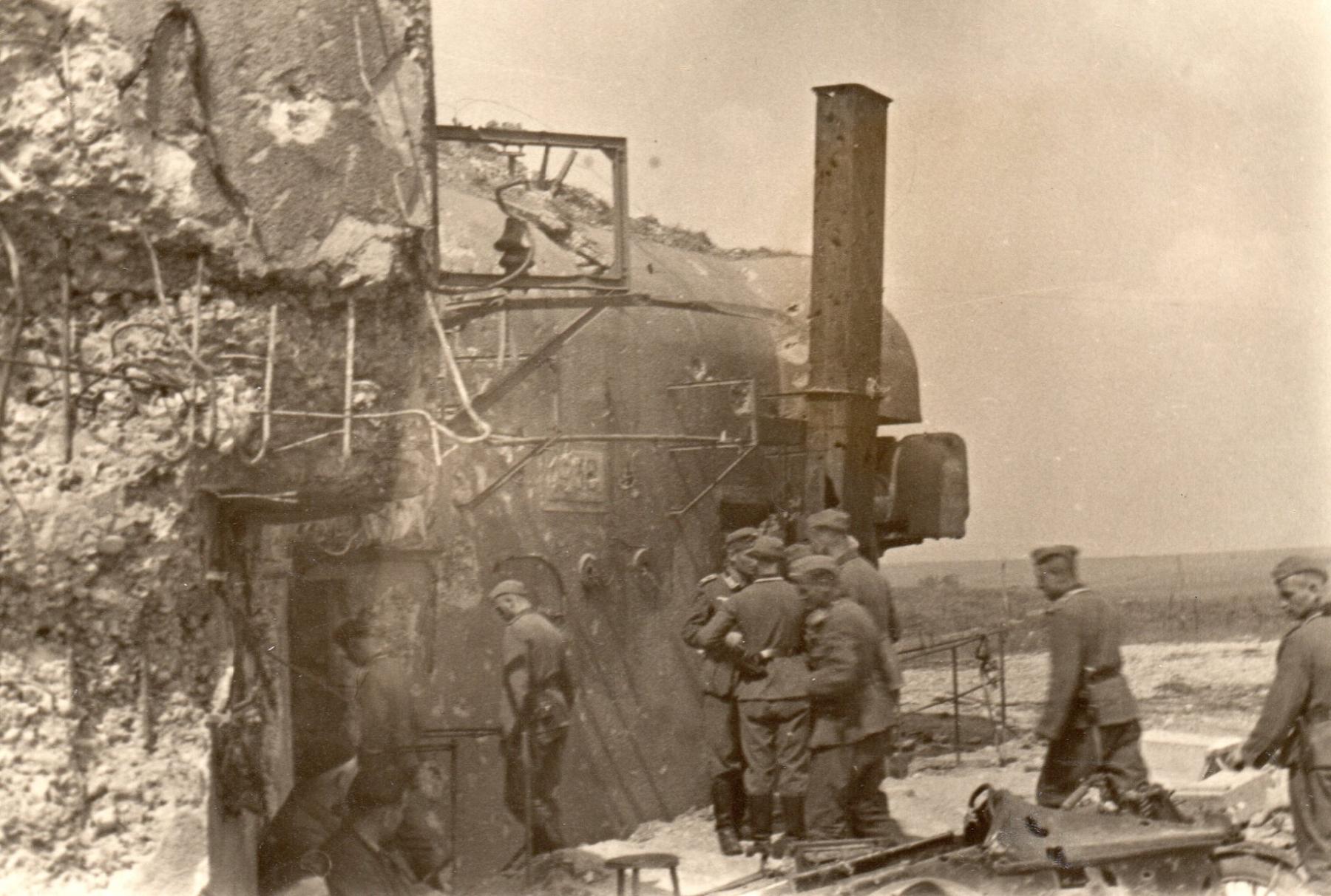 Ligne Maginot - WELSCHHOF - (Ouvrage d'infanterie) - Le bloc 1 après les combats