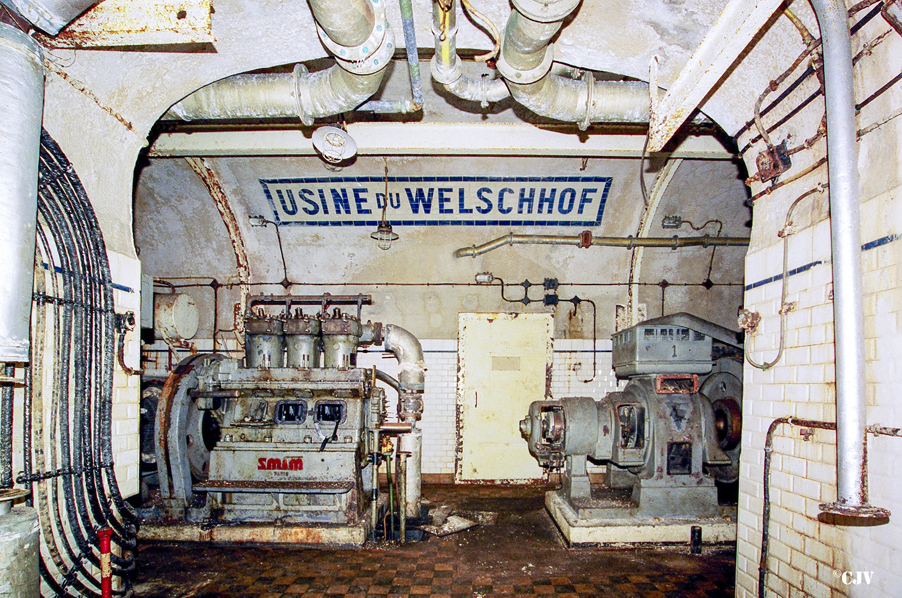 Ligne Maginot - WELSCHHOF - (Ouvrage d'infanterie) - L'usine électrique