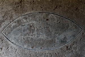 Ligne Maginot - COL DE LA BRAÏSSA 2 - (Abri) - Inscription située dans l'abri du col de la Braïssa, réalisée par les membres d'un bataillon alpin de forteresse (BAF).