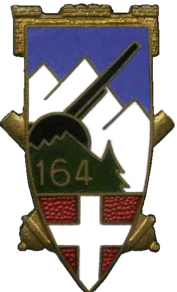Ligne Maginot - Insigne du 164° RAP - 