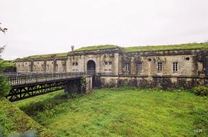 Ligne Maginot - FORT DE BESSONCOURT - (Position d'artillerie préparée) - L'entrée du fort