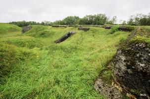 Ligne Maginot - FORT DE BESSONCOURT - (Position d'artillerie préparée) - Une des emplacements