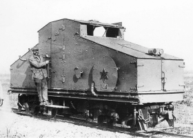 Ligne Maginot - Locotracteur CROCHAT type DL - Photo de 1916