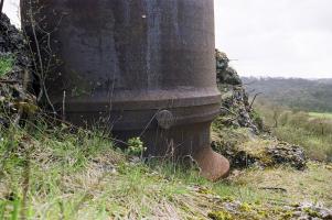 Ligne Maginot - VELOSNES - (Ouvrage d'artillerie) - Bloc 6
Vue sur le cuvelage de la cloche GFM type B