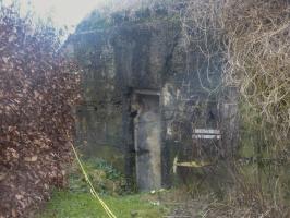 Ligne Maginot - 36 - ROUTE DE BLAGNY - (Blockhaus pour arme infanterie) - Vue de l'entrée