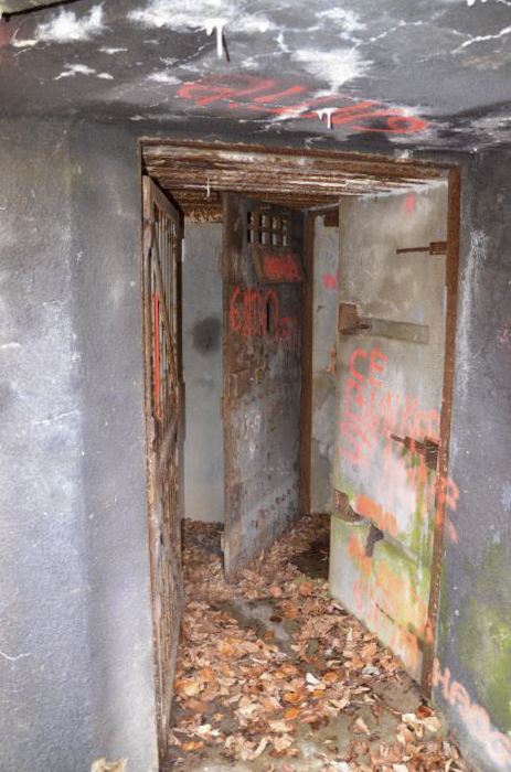 Ligne Maginot - Batterie de Willerhof - Soute à munitions - Porte d'entrée