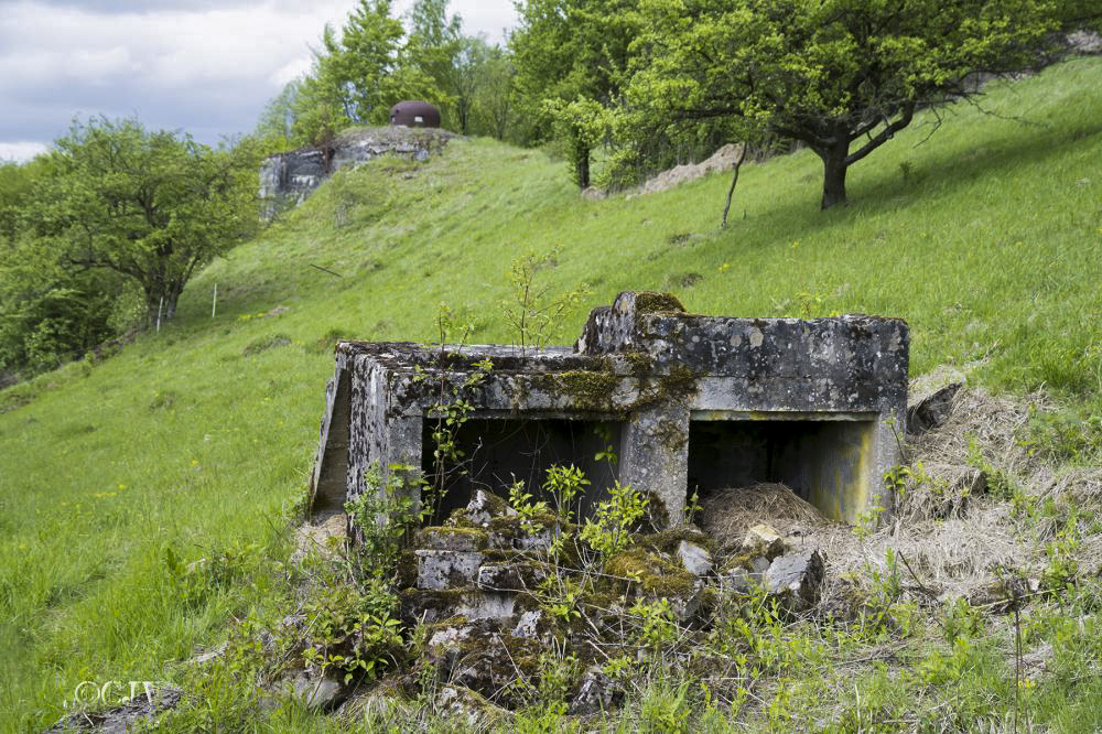 Ligne Maginot - VELOSNES - (Ouvrage d'artillerie) - Les vestiges des toilettes