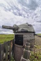 Ligne Maginot - ROHRBACH - FORT CASSO - (Ouvrage d'infanterie) - Une très belle tourelle démontable STG pour mitrailleuse 8 mm, c'est un cuirassement destiné à compléter la défense des intervalles.