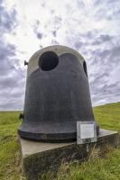 Ligne Maginot - ROHRBACH - FORT CASSO - (Ouvrage d'infanterie) - L'intégralité d'une cloche GFM, ce cuirassement est en acier d'une épaisseur de 25 cm et d'un poids de 18T !