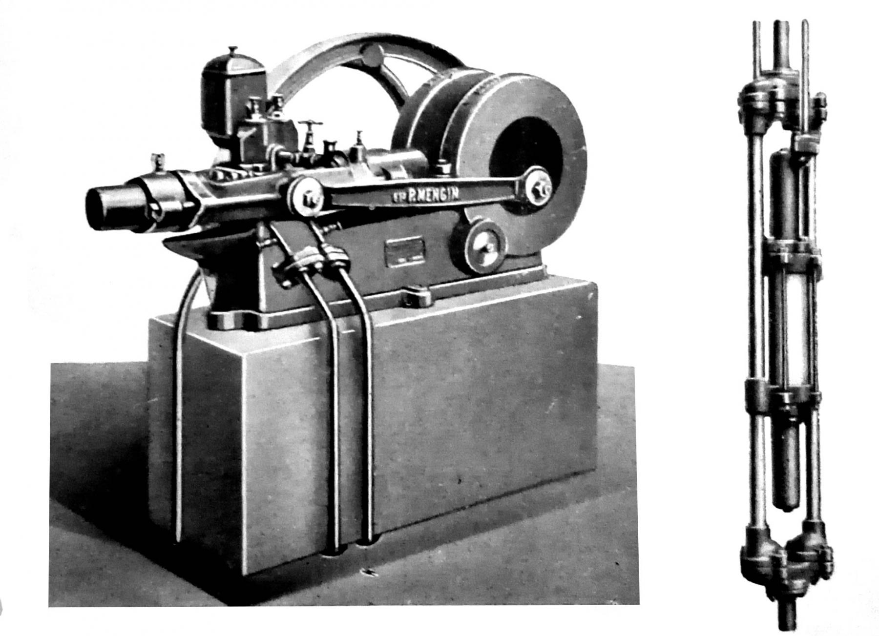 Ligne Maginot - Hydro Pompe Mengin - Presse type B et pompe associée
Extrait de la notice sur ce matériel