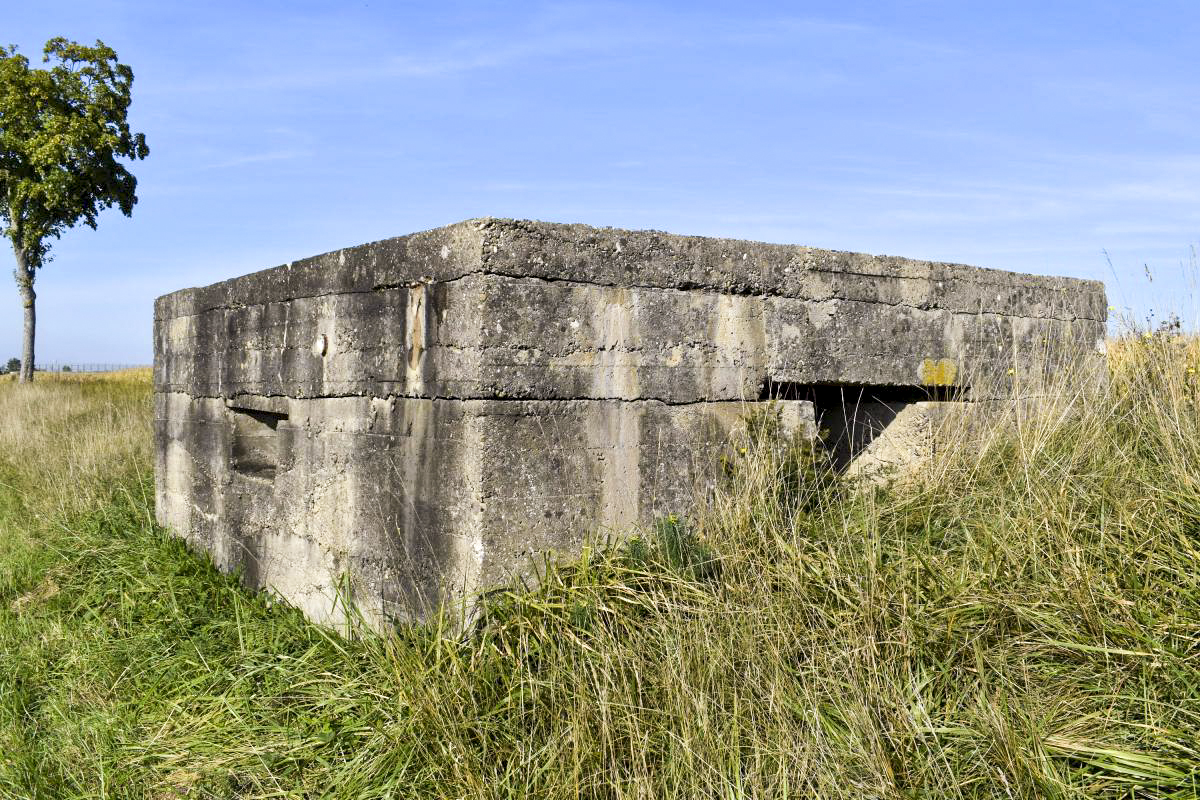 Ligne Maginot - ALTE STRASSE - (Observatoire d'infanterie) - Côté sud avec l'entrée