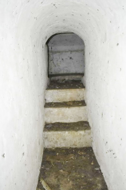 Ligne Maginot - OBERWALD EST 1 - (Blockhaus pour arme infanterie) - Le couloir vers la coupole