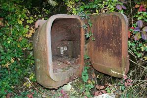 Ligne Maginot - BILLIG - A18 - (Ouvrage d'artillerie) - Bloc 3
Niche blindée de projecteur