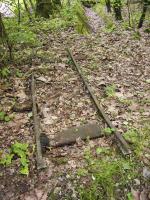 Ligne Maginot - SOETRICH - A11 - (Ouvrage d'artillerie) - Entrée des Munitions
Vestiges de la voie étroite à l'extérieur de l'EM