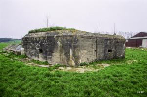 Ligne Maginot - BEF 722 - LA BLANCHE BANNIERE SUD - (Blockhaus pour arme infanterie) - 