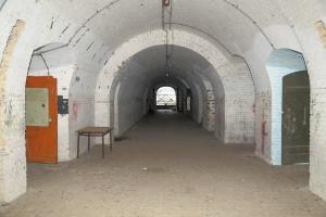 Ligne Maginot - FORT HOCHE - (Casernement) - La galerie principale