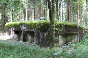 Ligne Maginot - SAEGEMUHLE - (Blockhaus pour arme infanterie) - Vue coté Est