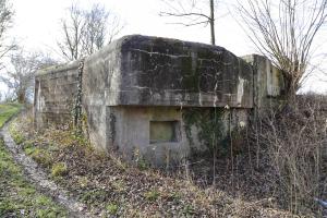 Ligne Maginot - BREITSAND 4 - (Blockhaus pour arme infanterie) - L'embrasure gauche