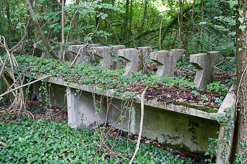 Ligne Maginot - BILLIG - (Casernement) - Restes des lavabos du casernement
