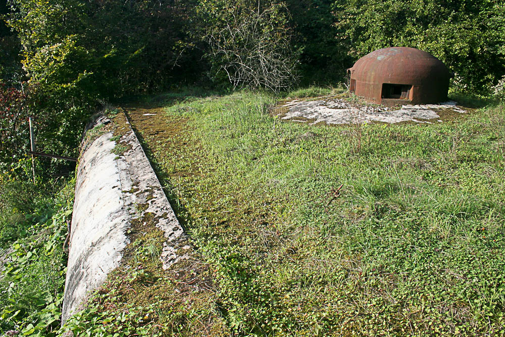 Ligne Maginot - BILLIG - A18 - (Ouvrage d'artillerie) - Dessus de l'EM