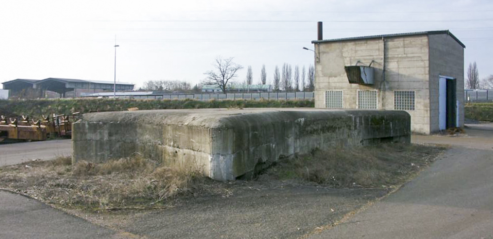 Ligne Maginot - Blockhaus de la Minoterie - Vue coté Nord