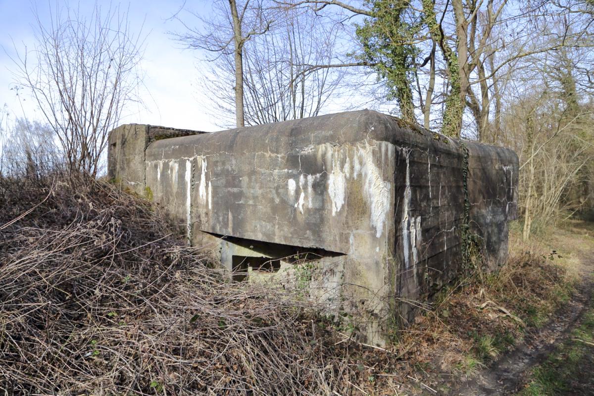 Ligne Maginot - BREITSAND 4 - (Blockhaus pour arme infanterie) - L'embrasure droite