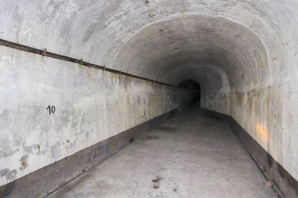 Ligne Maginot - HOCHWALD - Reduit ( Ouvrage d'infanterie ) - Une galerie terminée.