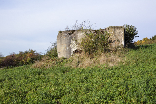 Ligne Maginot - CB151 - LANGE LANGT - (Blockhaus pour canon) - Vue générale