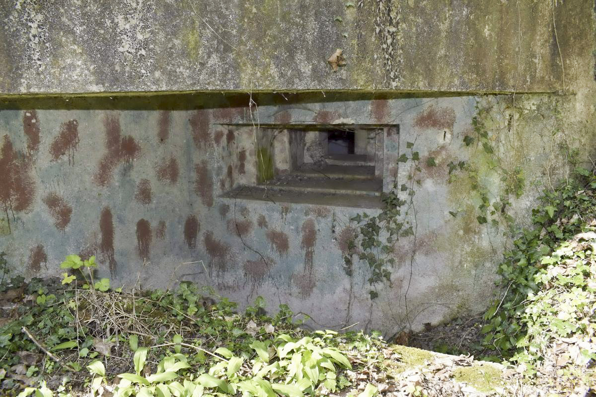 Ligne Maginot - HERRENFELD EST - (Abri actif) - Exemple de camouflage sur créneau