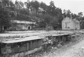 Ligne Maginot - Dépôt de munitions du FARGUET - Photo prise en 1990