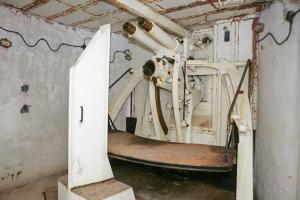 Ligne Maginot - RESTEFOND (Ouvrage d'artillerie) - Bloc 6
Chambre de tir pour obusier de 75 mle 32
