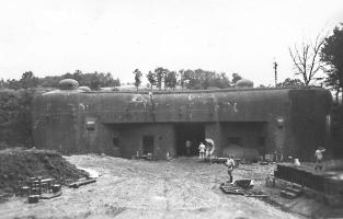 Ligne Maginot - Ouvrage d'artillerie du CHESNOIS - L'entrée en 1940