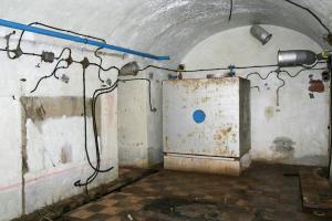 Ligne Maginot - La MOUTIERE (MO) (Ouvrage d'infanterie) - L'usine avec le réservoir d'eau de refroidissement