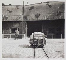 Ligne Maginot - HACKENBERG - A19 (Ouvrage d'artillerie) - L'entrée munitions sous l'occupation allemande