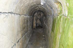 Ligne Maginot - REVETS - (Ouvrage d'infanterie) - Couloir du bloc 2