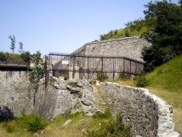 Ligne Maginot - Le Fort du REPLATON - L'entrée du fort
