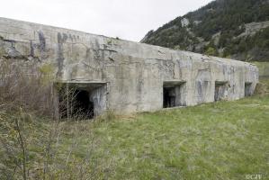 Ligne Maginot - REPLATON (QUARTIER ARC - 71° BAF) - (Position d'artillerie préparée) - Batterie A